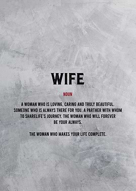 wife definition