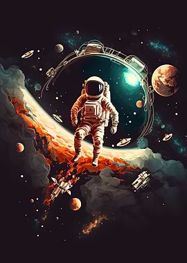 Astronaut in Space