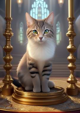 Cat in The Church