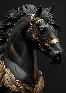King Horse Black Gold