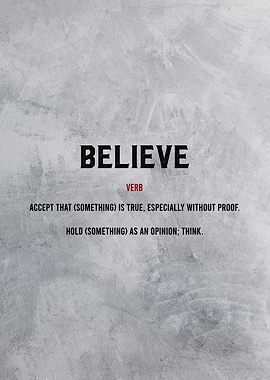 believe definition