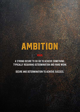 ambition