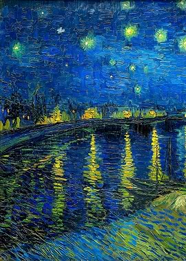 Night Over the Rhone 1888