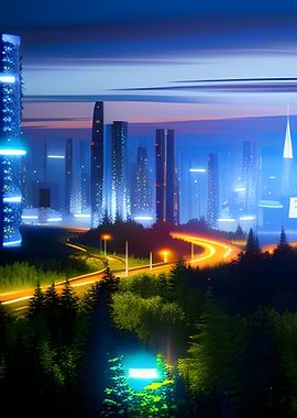 Forestcity Nighttheme