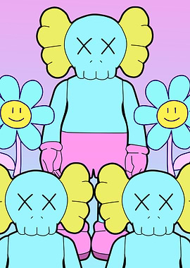 kaws summer flowers