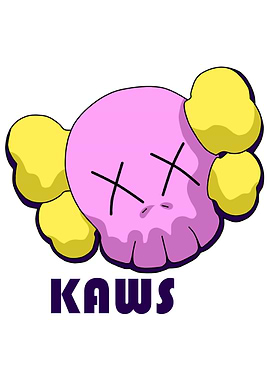 kaws head