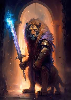 Lion Enchanted place