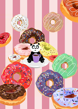 Panda And Donuts