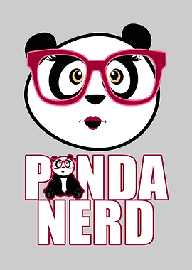 Panda Nerd Girl