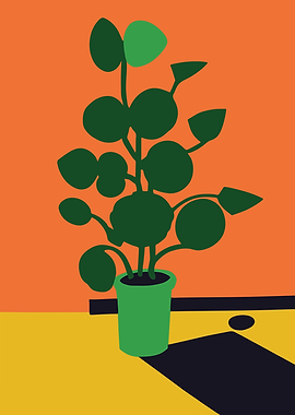 Minimalist Plant Cutouts