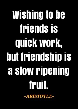 ARISTOTLE Quote