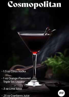 Cosmopolitan Cocktail