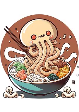 Octopus Ramen