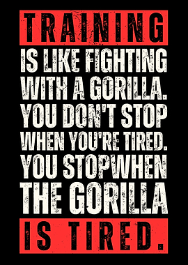 Training is Like Fighting