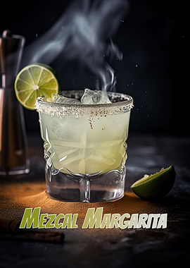 Mezcal Margarita Cocktail