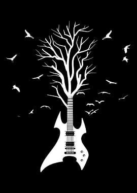 Electric Guitar Tree