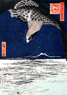 Japanese Hawk Hiroshige