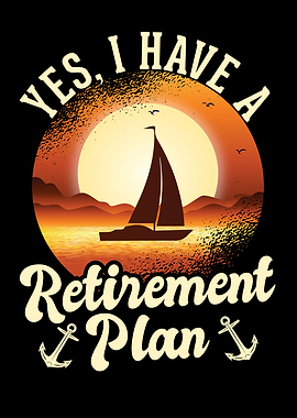 Sailing Retirement Retro