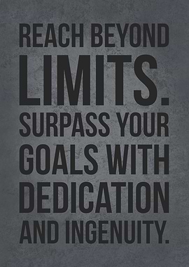 Push Beyond Limits