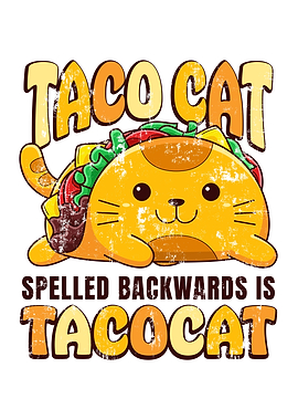 Taco Cat Tacocat Mexican