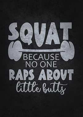 Squat vs Rap Little Butts