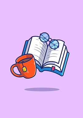 Book Glasses And Coffee