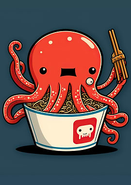 Octopus Ramen
