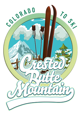 Crested Butte ski logo