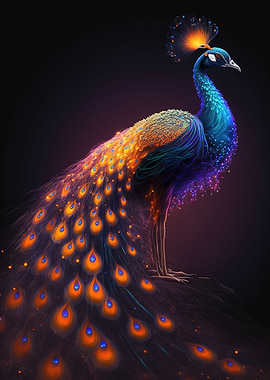 beautiful peacock