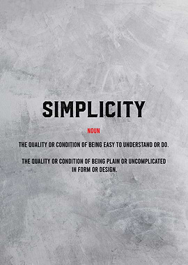 simplicity