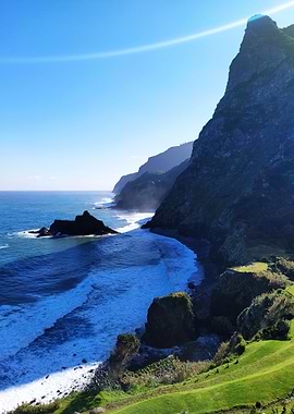 Madeira View Ocean Rocks