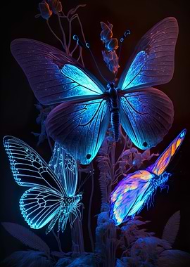Bioluminescent Butterflies