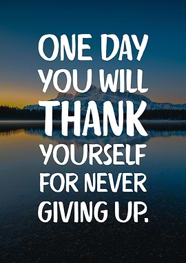 Thank Yourself Later