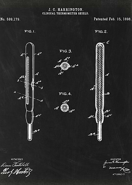 Clinical Thermometer Shiel