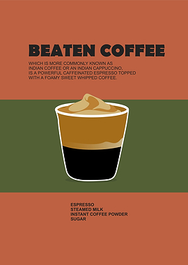 beaten coffee