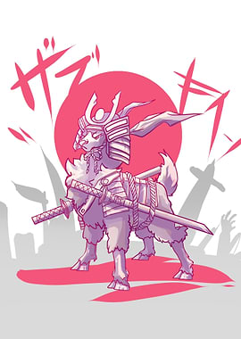 Samurai Sheep Goat