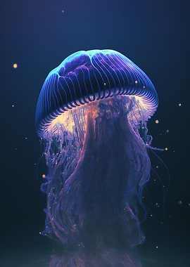 neon jellyfish