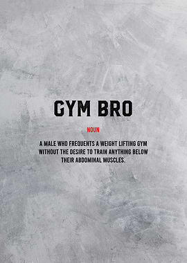 gym bro