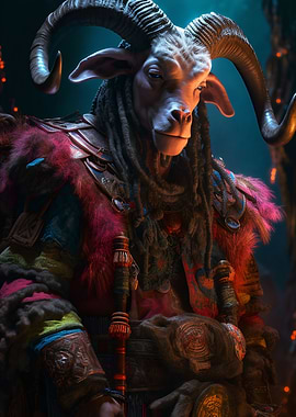 Mystical Ram warrior