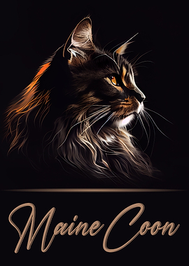 Maine Coon Portrait