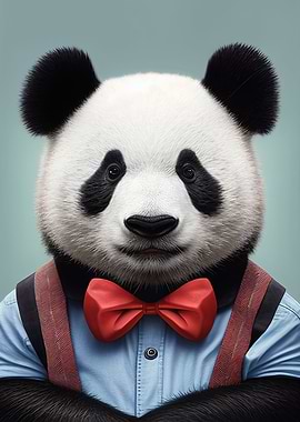 Panda Bear Suit Animal