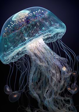 neon jellyfish