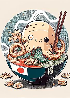 Octopus Ramen