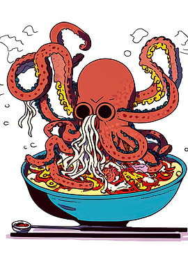 Octopus Ramen