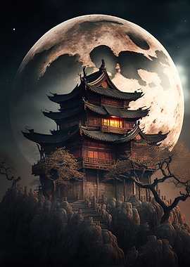 chinese palace moon