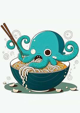 Octopus Ramen