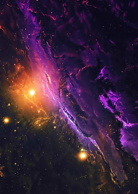 Planet Nebula Universe Art