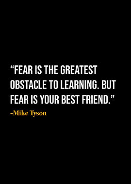 Mike Tyson Quote