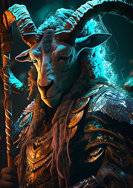 Mystical Ram warrior