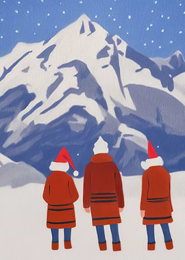 Figures Christmas Scene